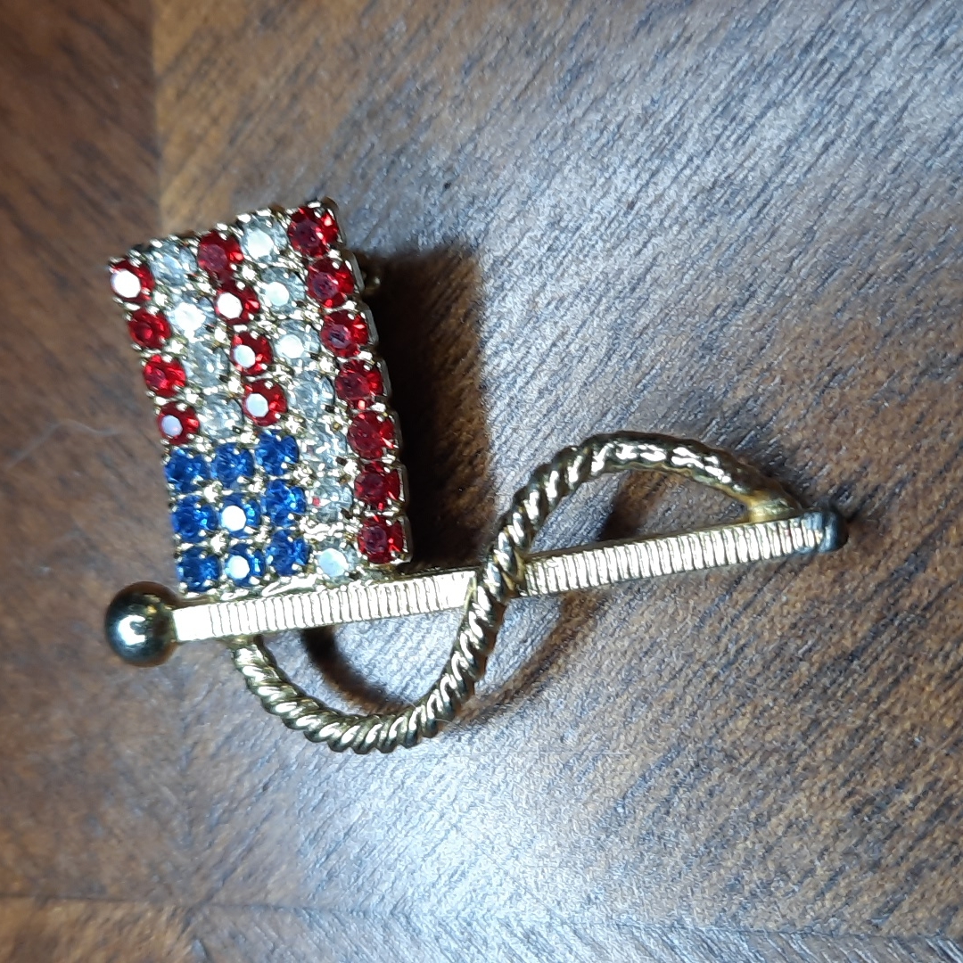 Flag Brooch